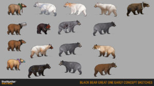 piebald bear