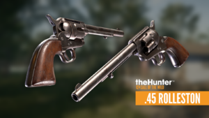Assorted Sidearms Pack: .45 Rolleston "Cavalry" Preview