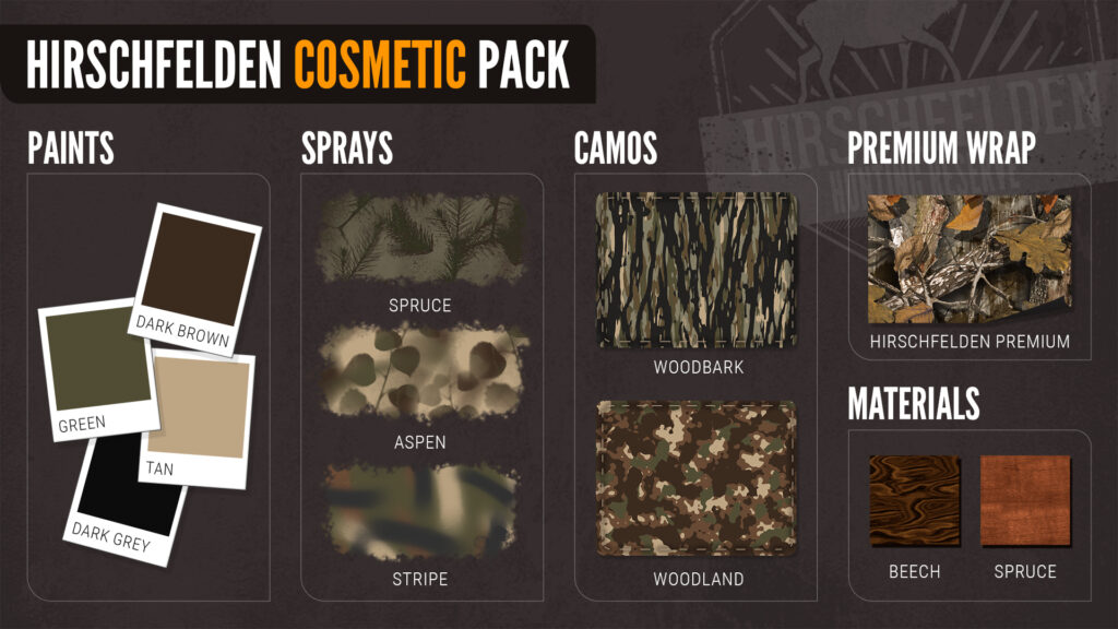 theHunter: Call of the Wild™ - Hirschfelden Cosmetic Pack